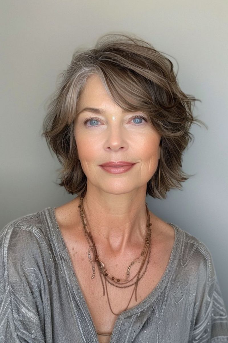 Side-Swept Bangs