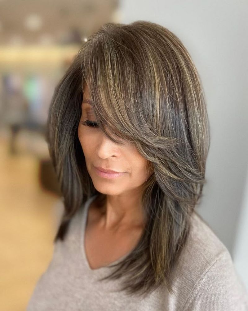 Side-Swept Bangs