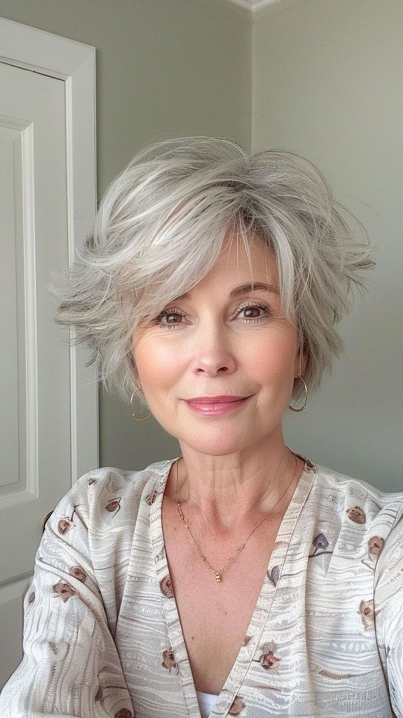 Side-Swept Bangs
