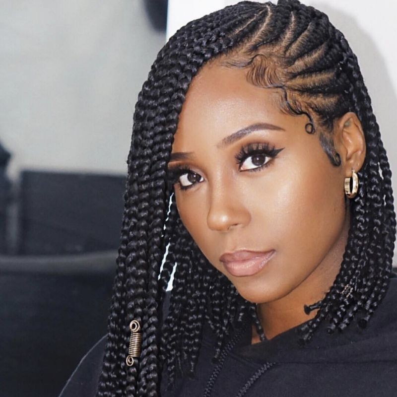 Feed-In Box Braids