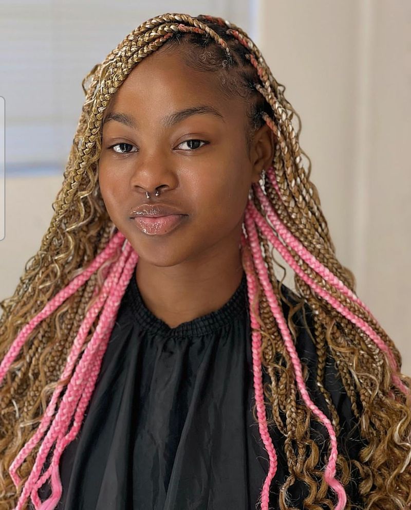 Diagonal Parted Braids