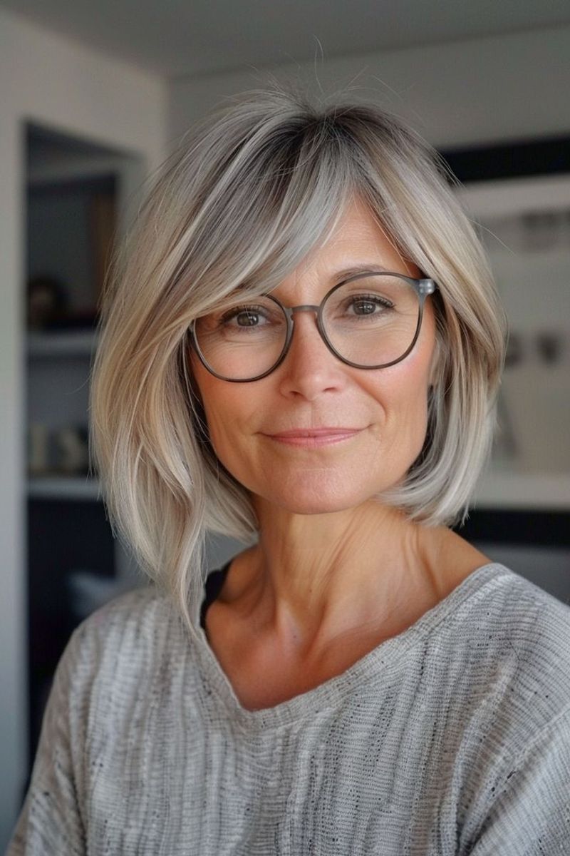 Side-swept Bangs