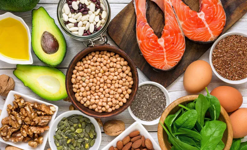 Balanced Diet for Hair