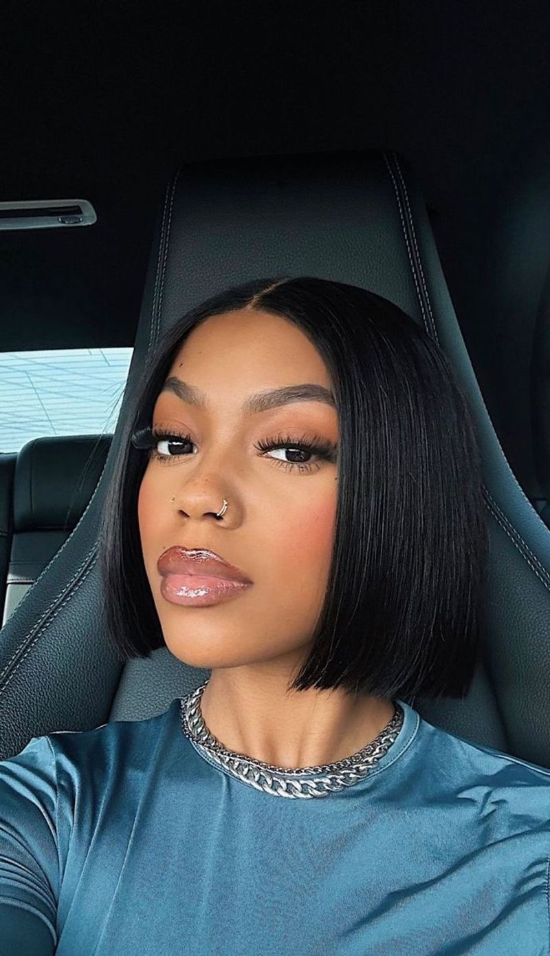 Silk Press Bob