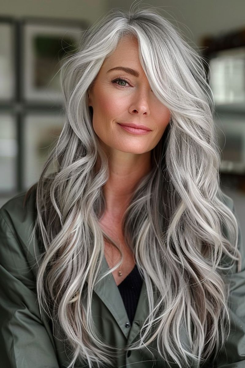Silver Balayage