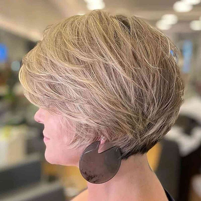 Feathered Short Cut