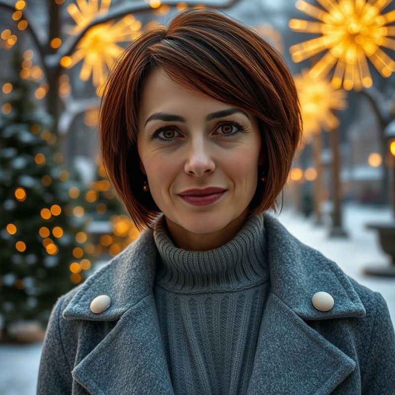 Sleek Italian Bob