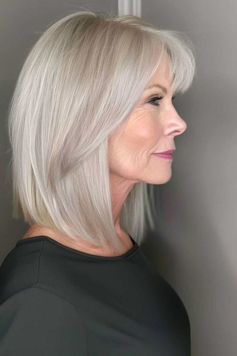 Sleek Long Lob