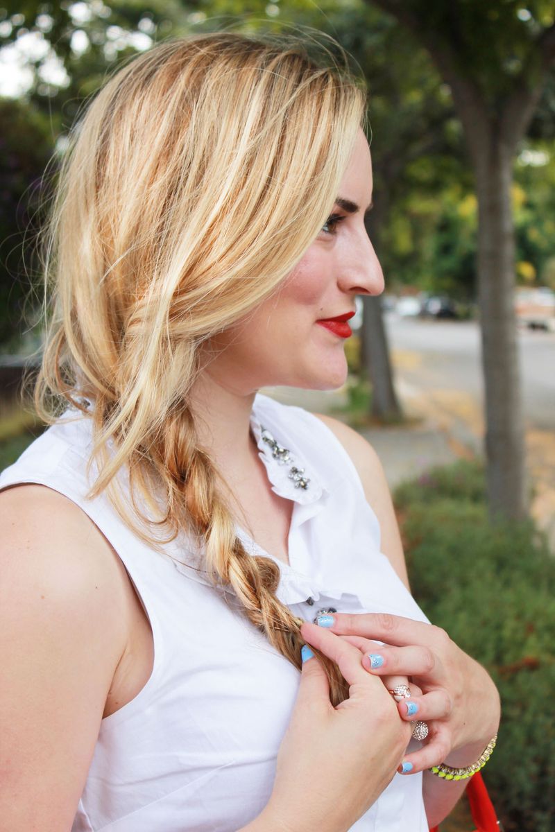 Messy Side Braid
