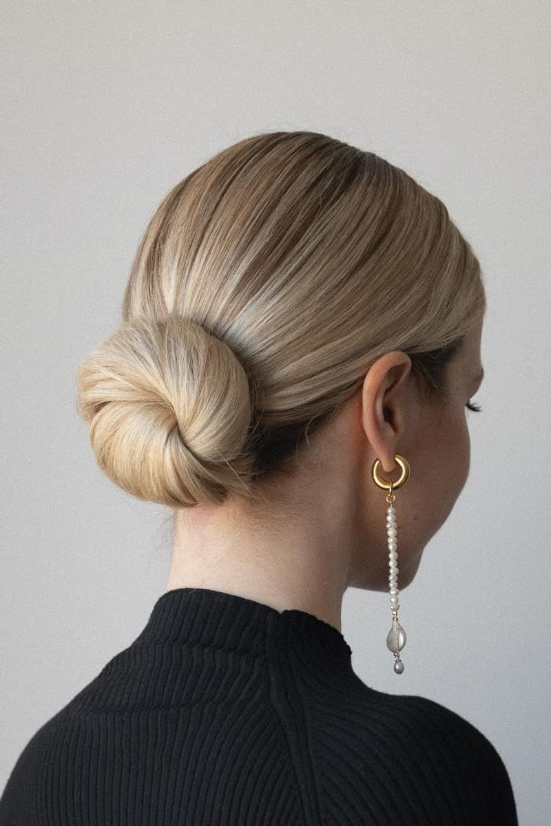 Sleek Low Bun