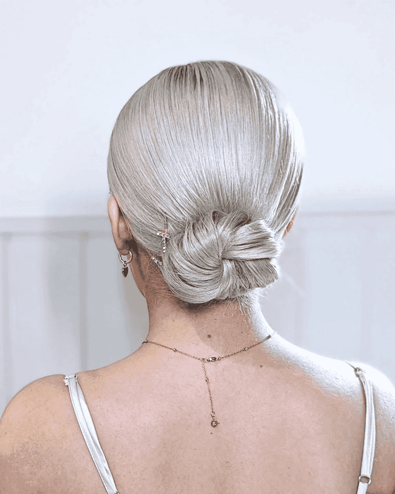 Sleek Low Bun