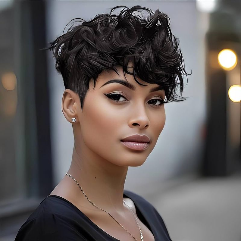 Layered Pixie Cut