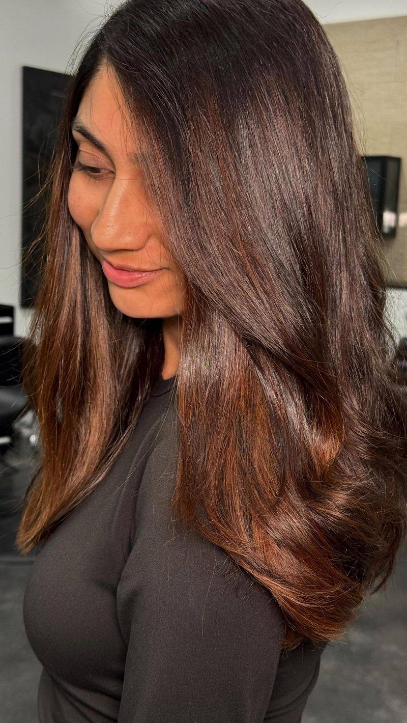 Long Layers with Reflective Shine