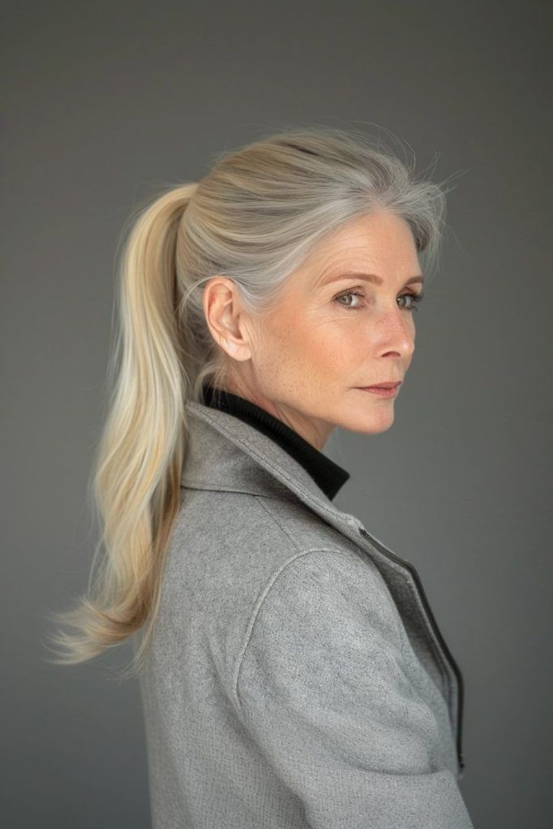 Sleek Ponytail