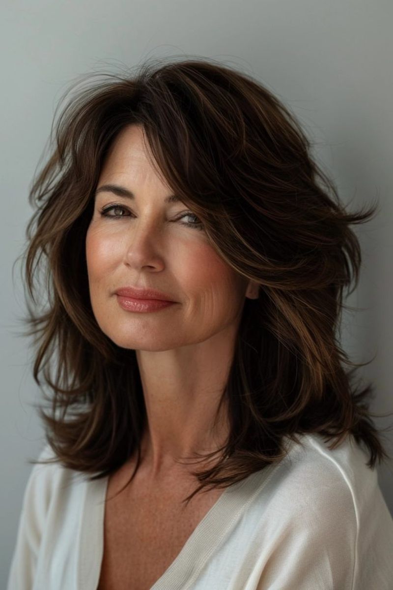 Sleek Shoulder-Length Cut