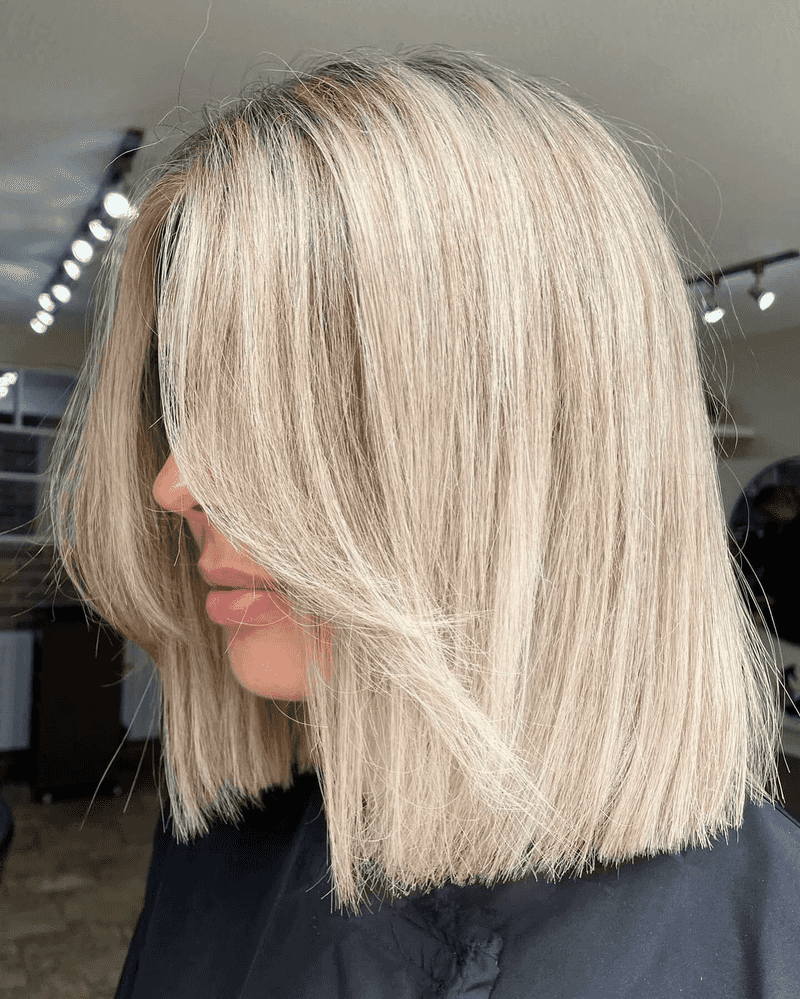 Sleek Shoulder-Length