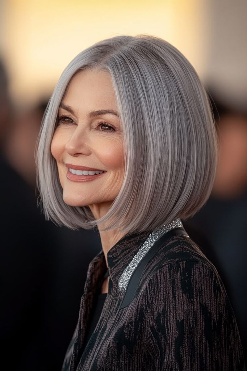 Sleek Straight Bob