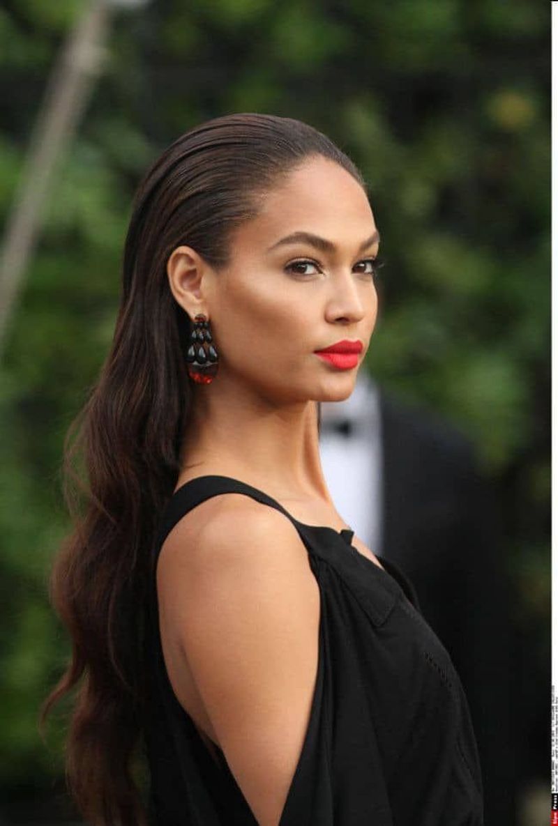 Slicked-Back Hair