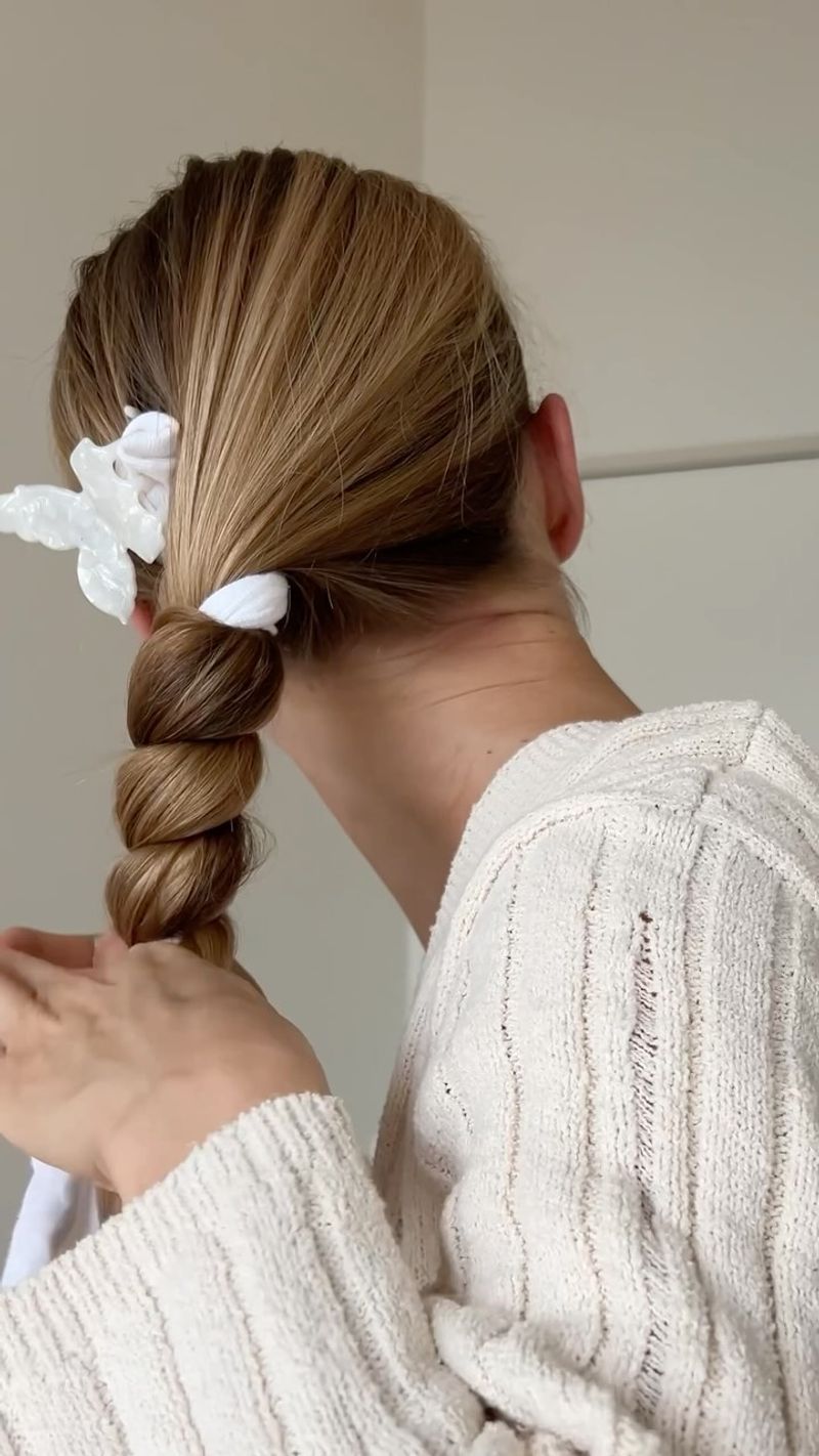 Sock Bun Curls