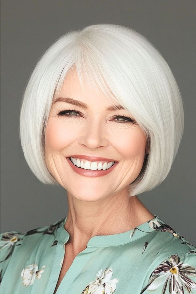 Soft Bob with Bangs