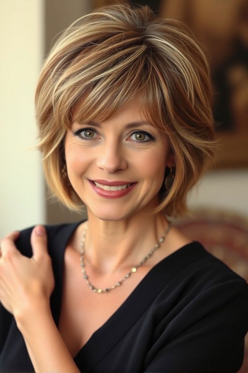 Soft Layered Bob