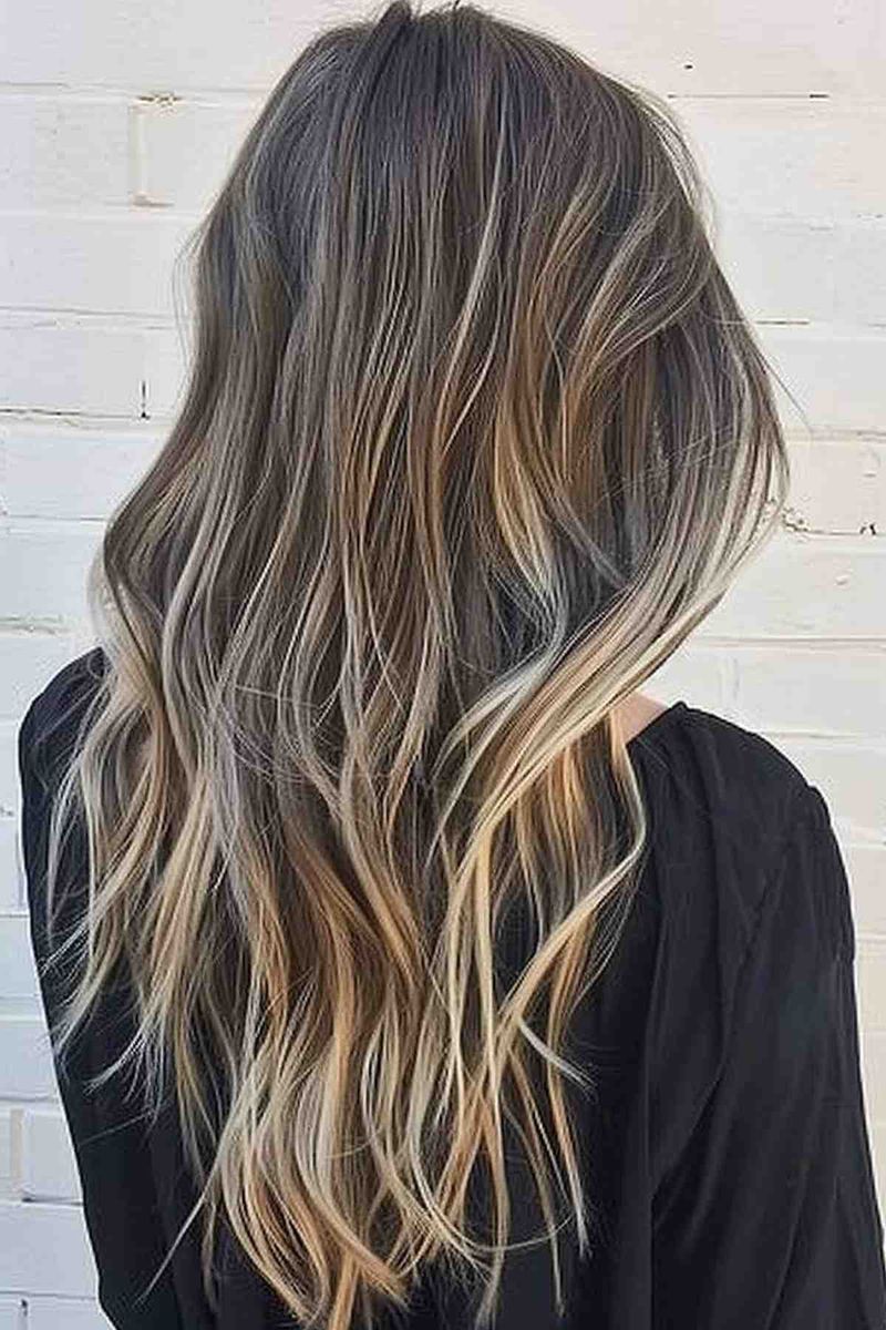 V-Cut with Highlights