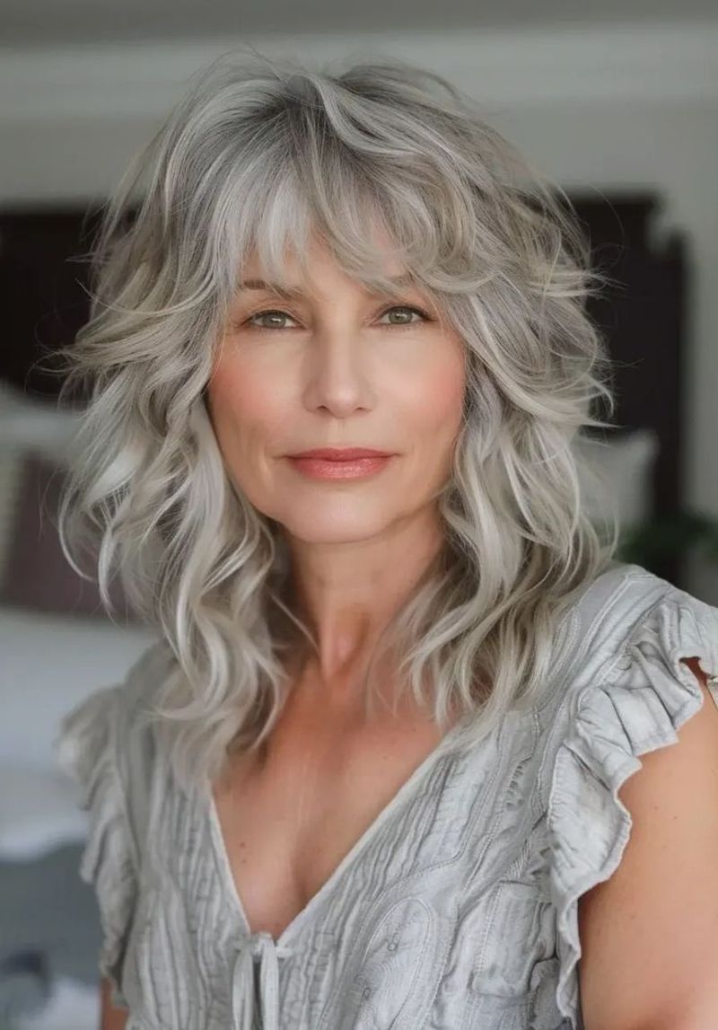 Soft Layers with Bangs