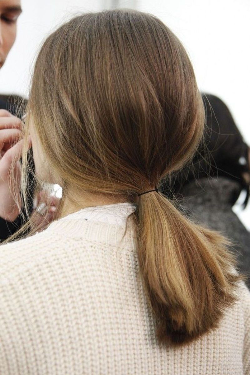 Soft Low Ponytail