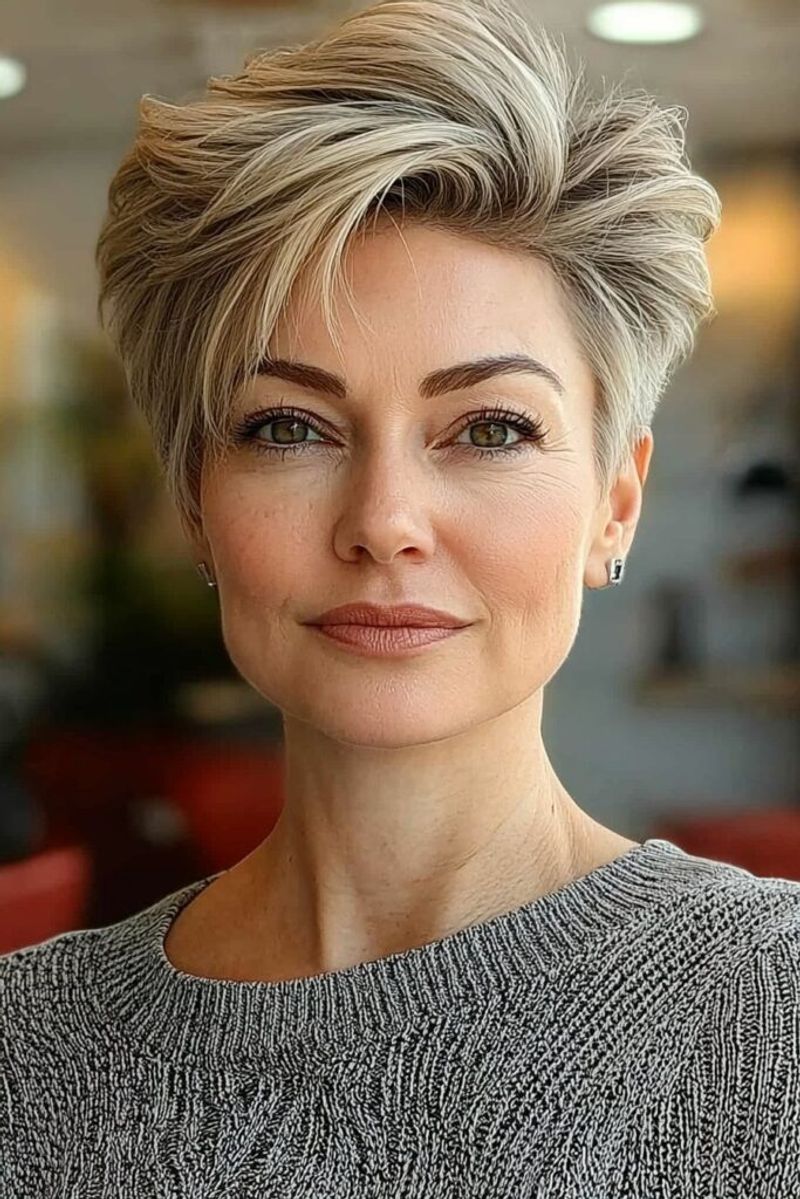 Voluminous Pixie