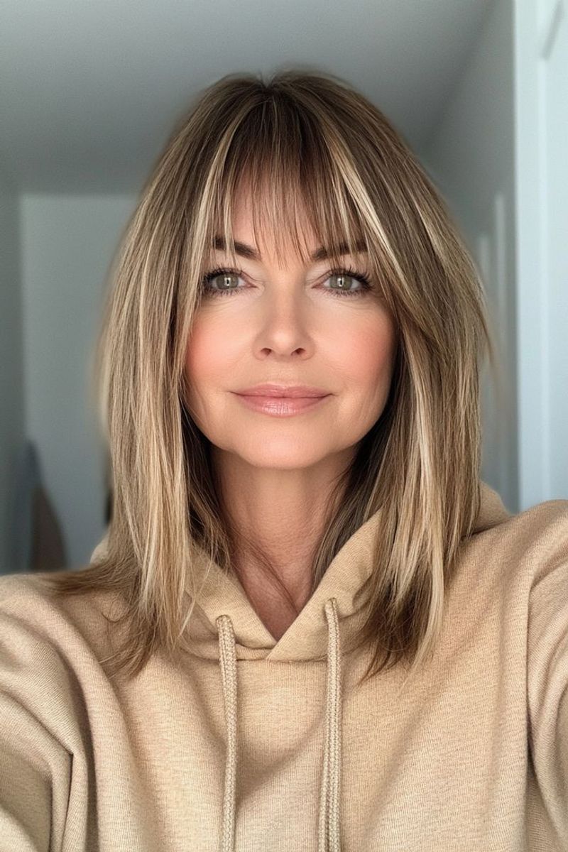 Sophisticated Shoulder-Length