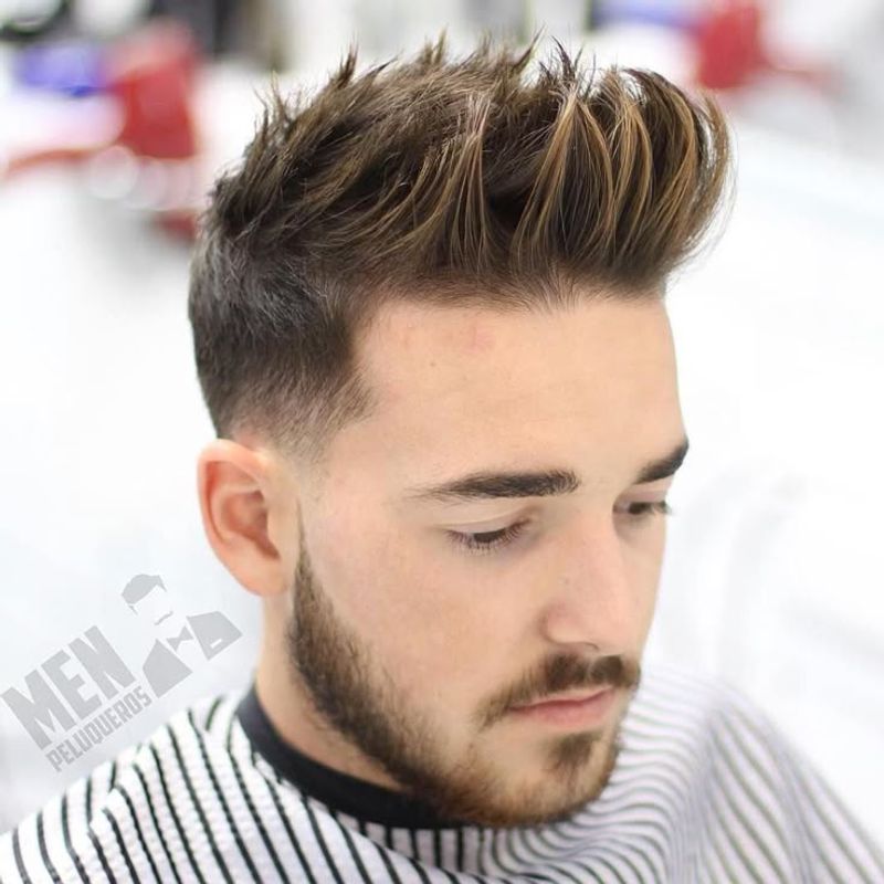 Spiky Pompadour