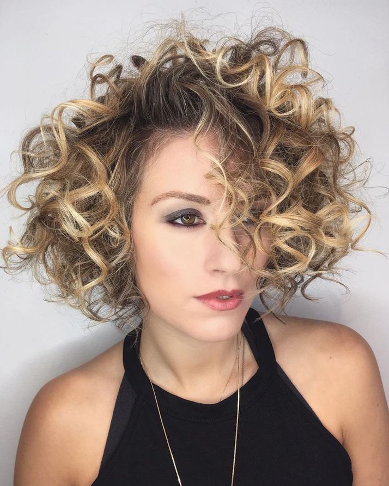 Spiral Curl Bob