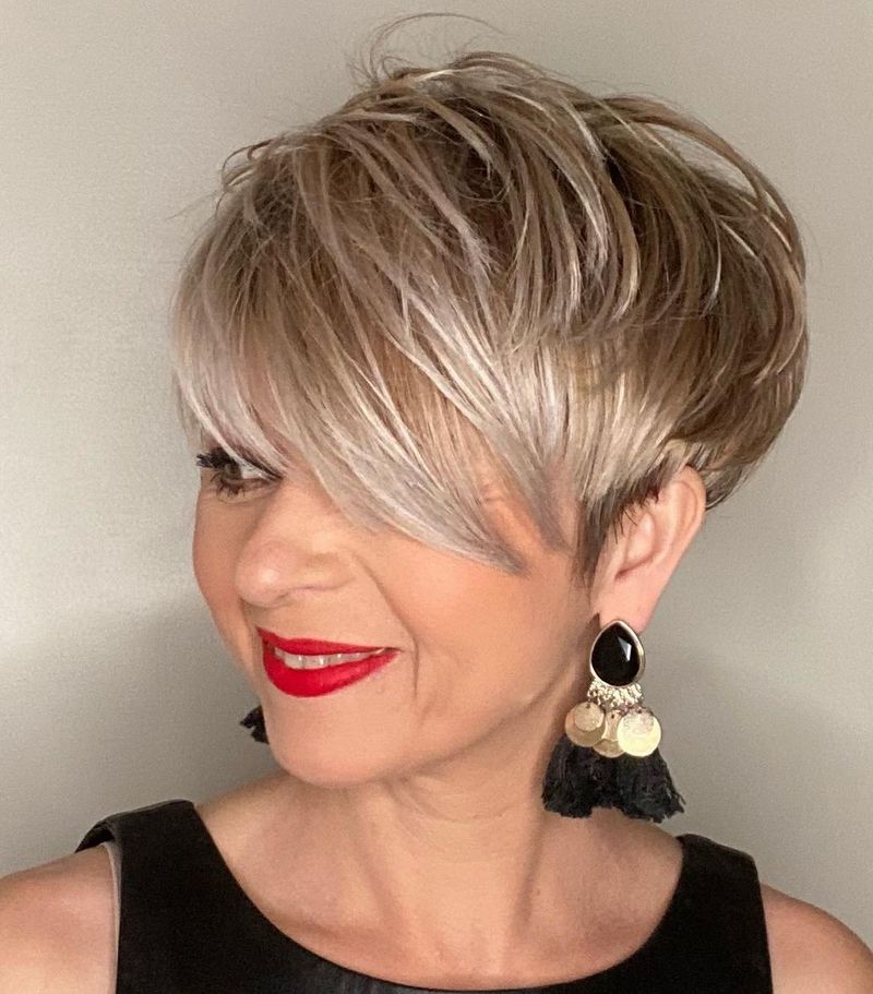 Refined Side-Swept Bangs