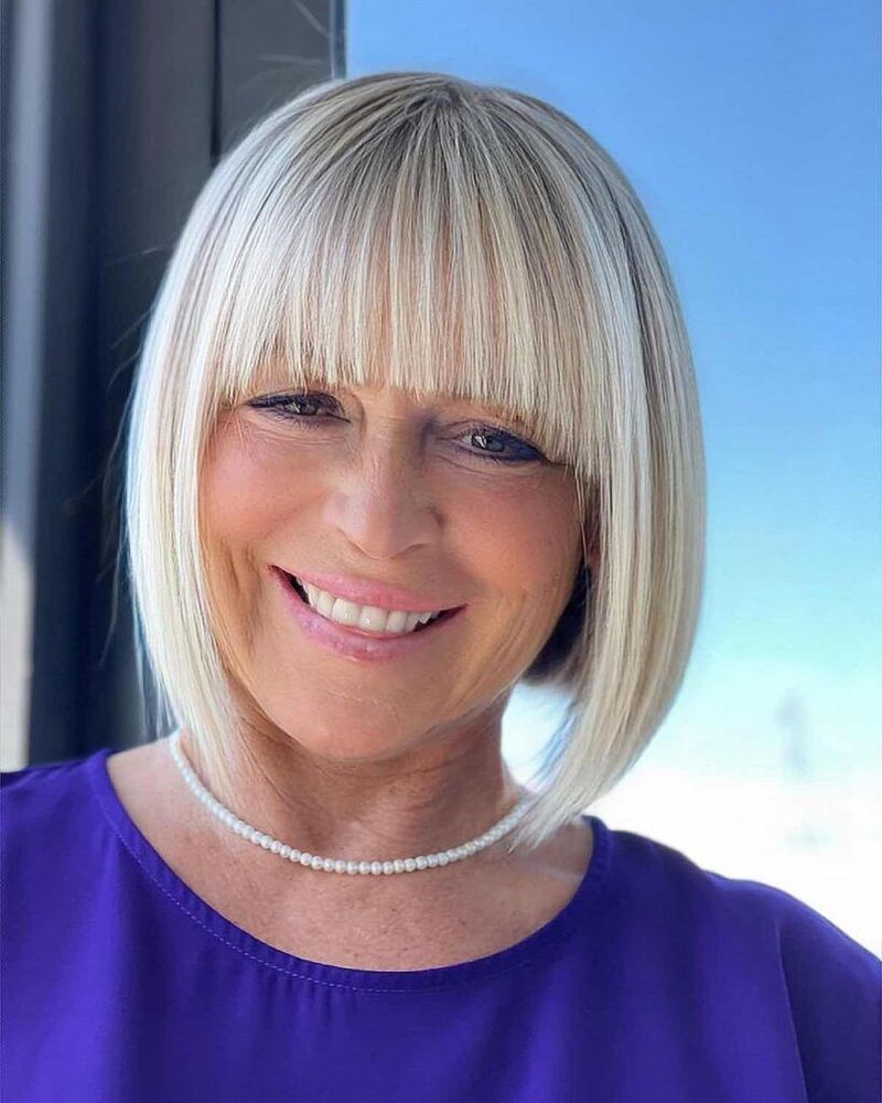 Straight-Across Bangs