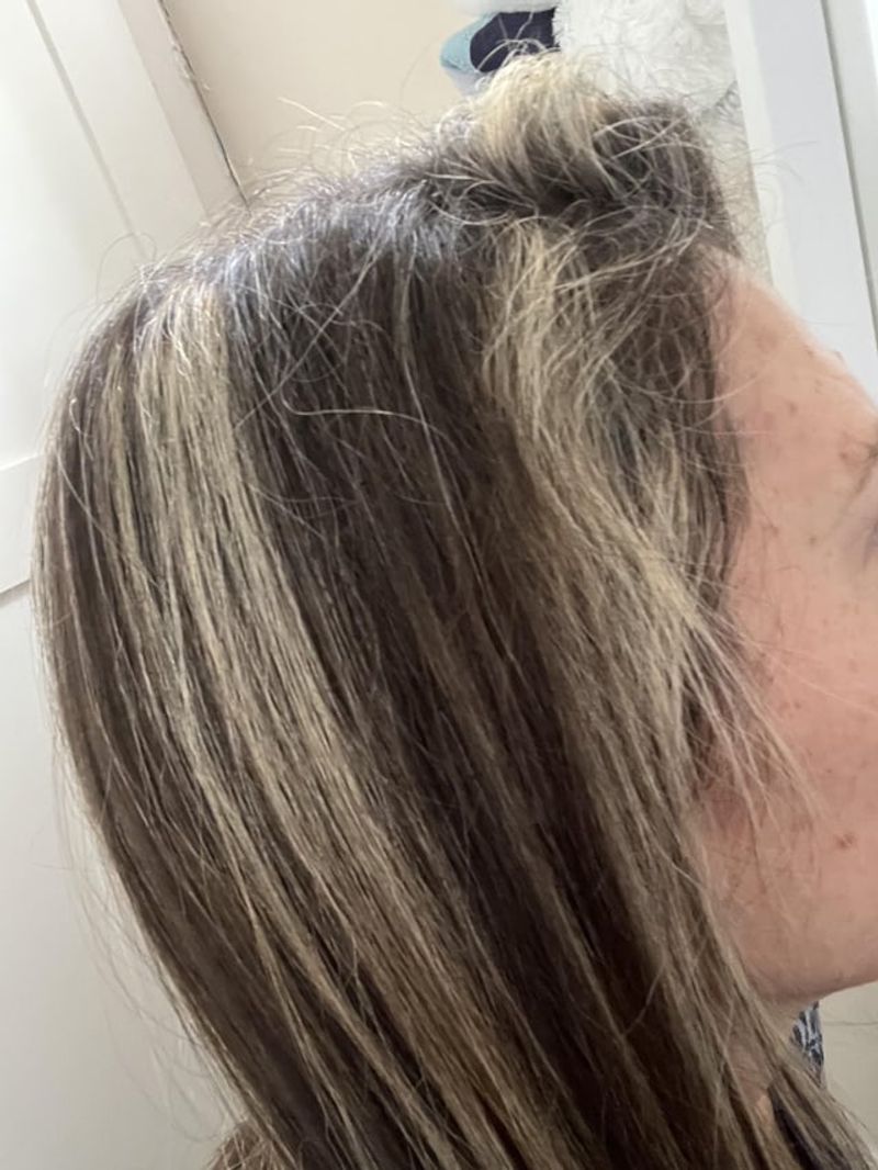 Blotchy Gray Highlights