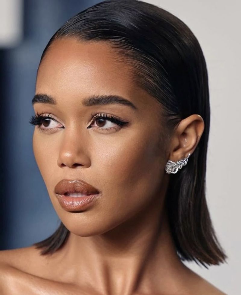 Slicked-Back Bob