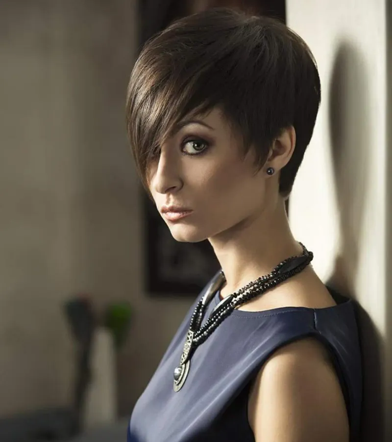 Side-Swept Pixie