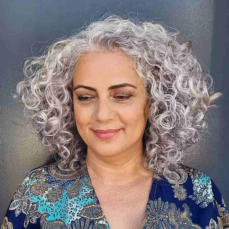 Curly Layered Cut