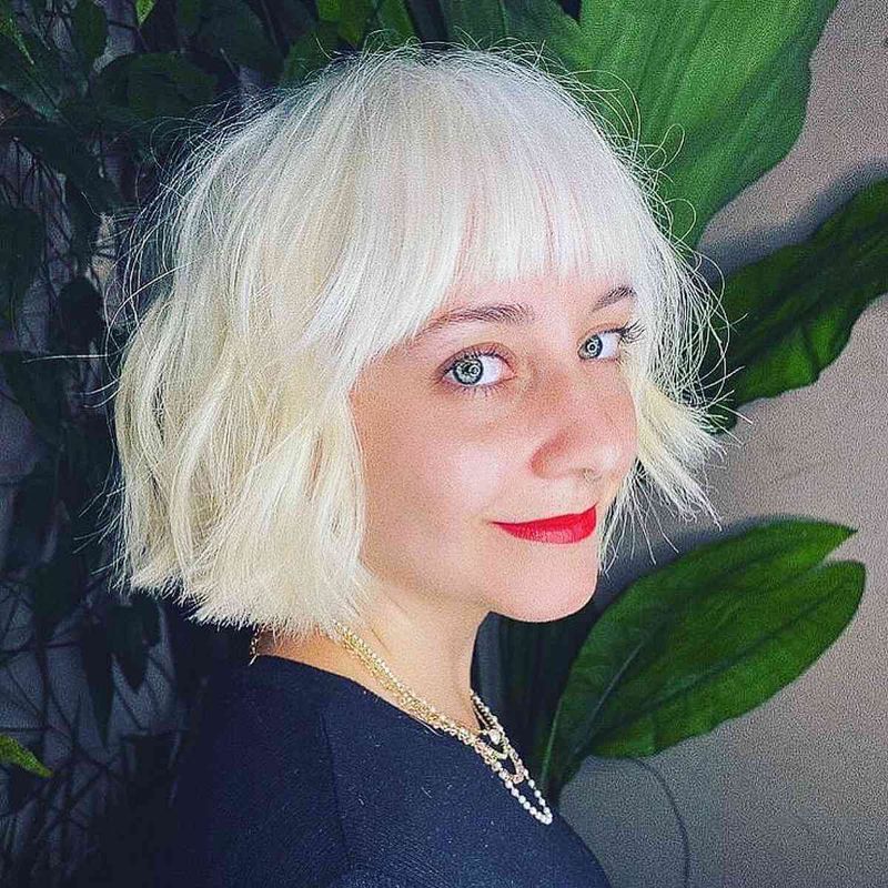 Classic Bob with Bangs