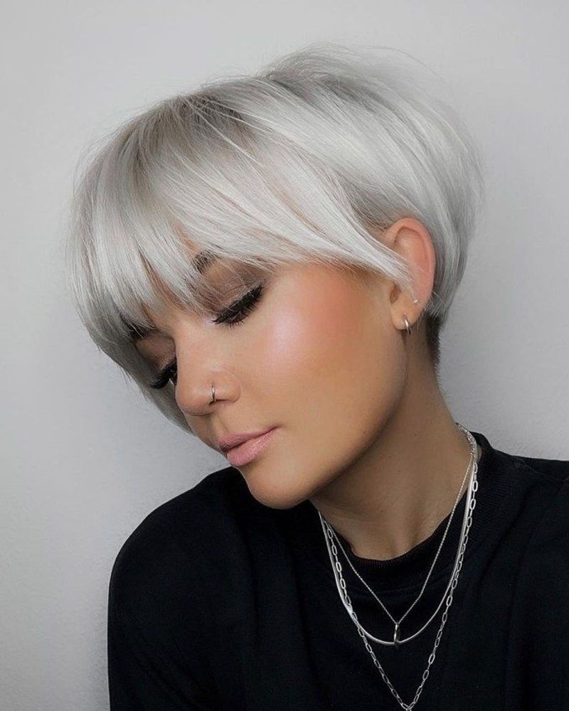 Textured Pixie Bob with Fringe
