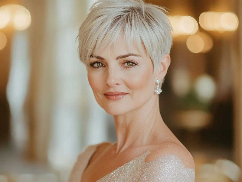 Textured Pixie Cut