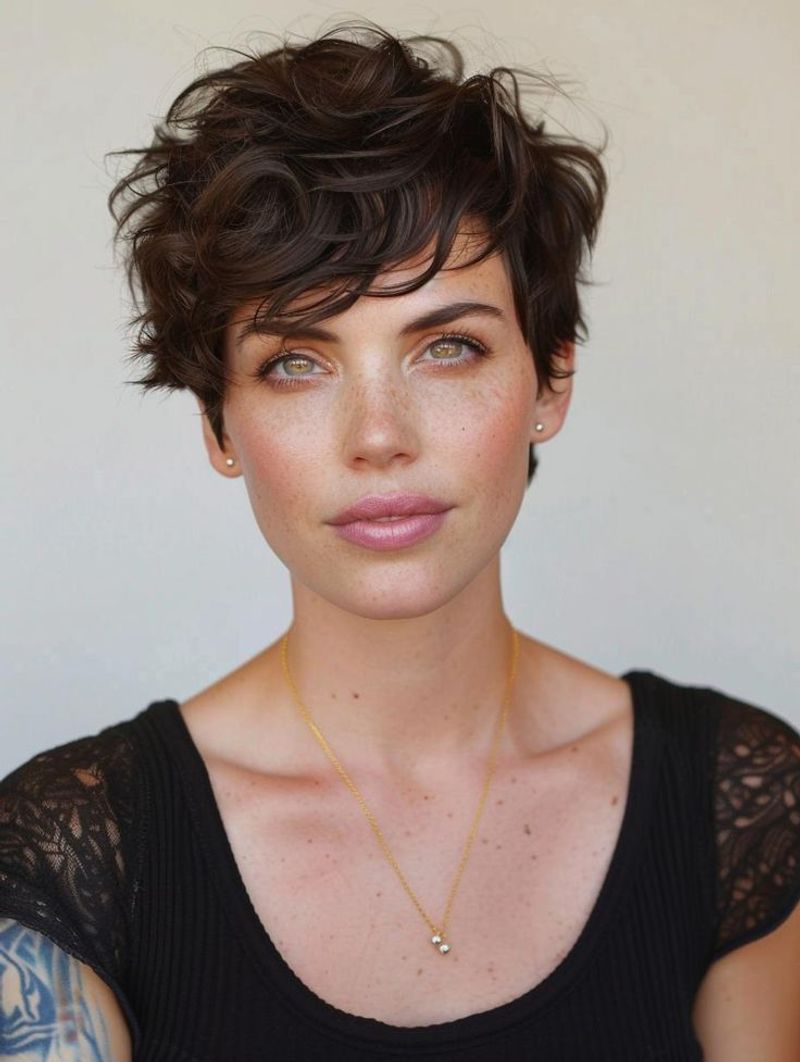Textured Pixie Waves