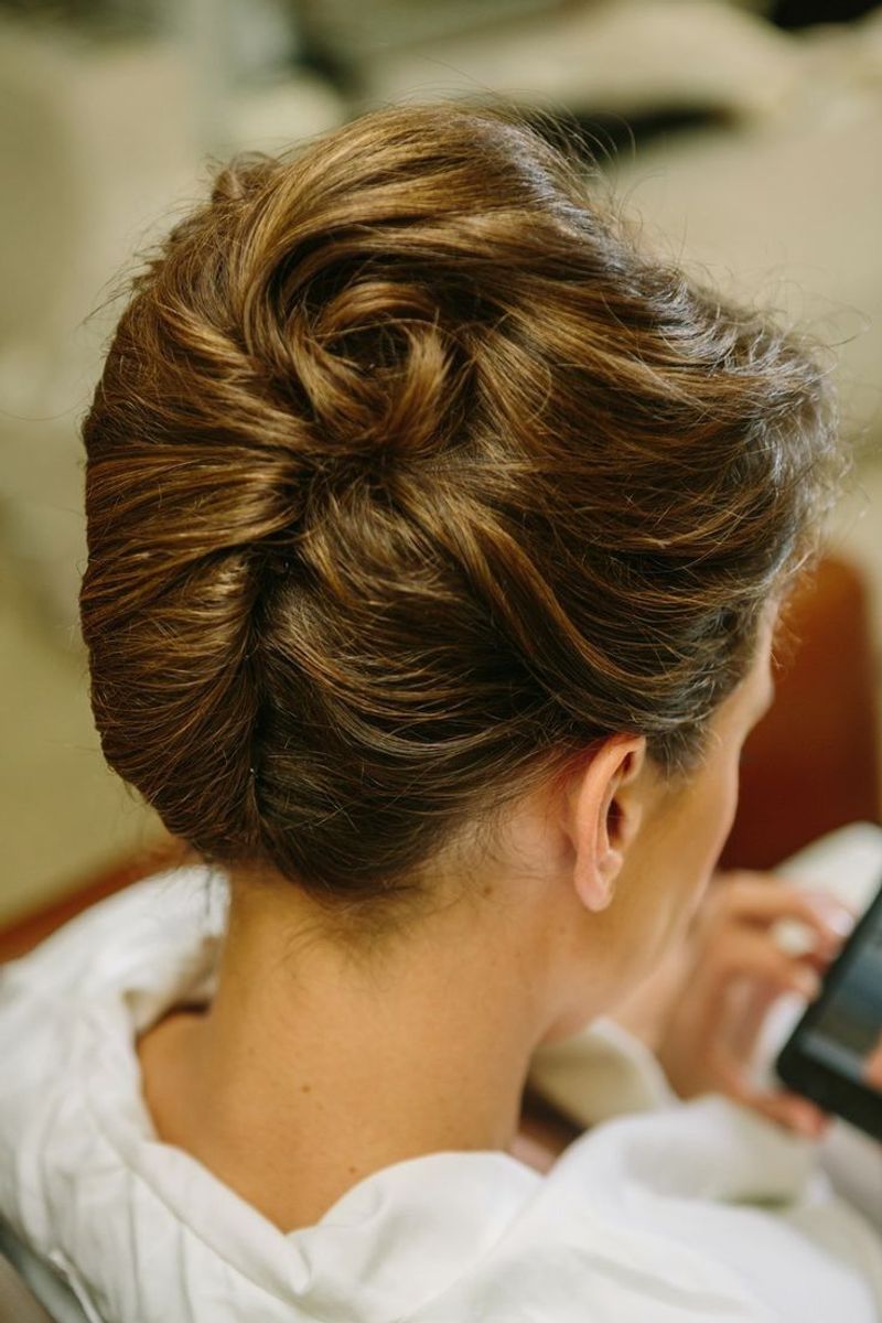 Classic French Twist Bun