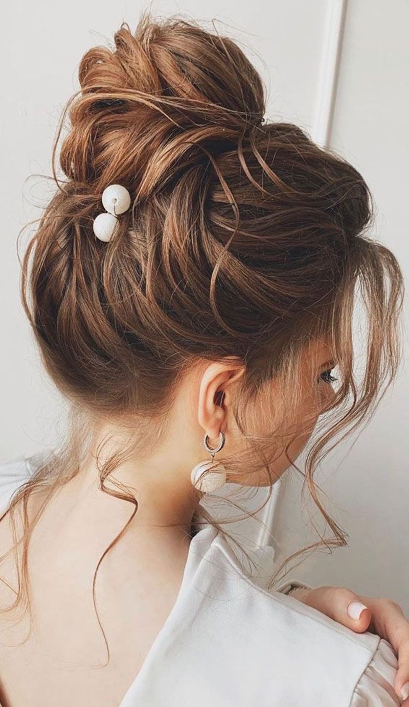 Textured Top Knot