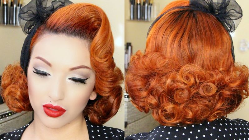 The Classic Pin-Up Roll