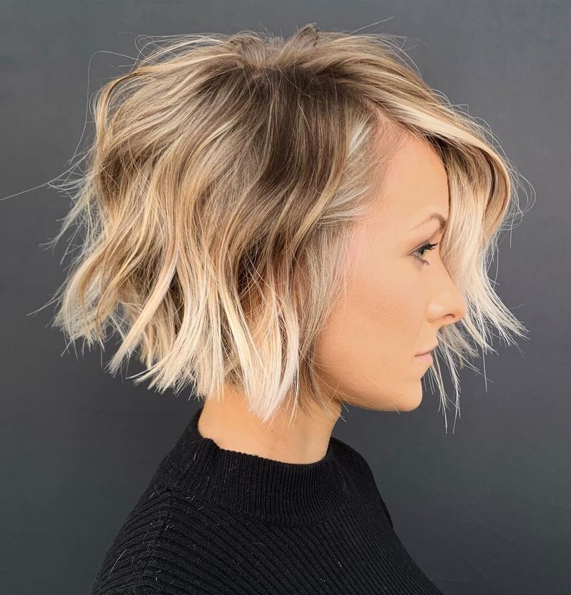 The Beachy Wavy Bob