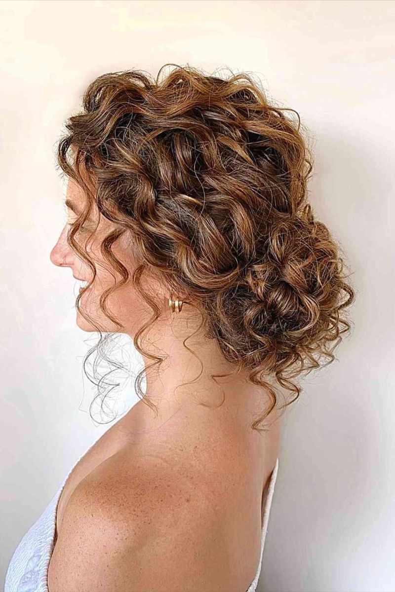 The Curly Updo