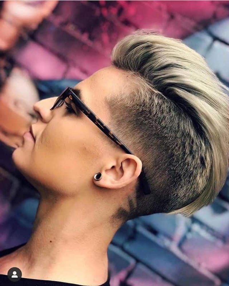 The Edgy Faux Hawk