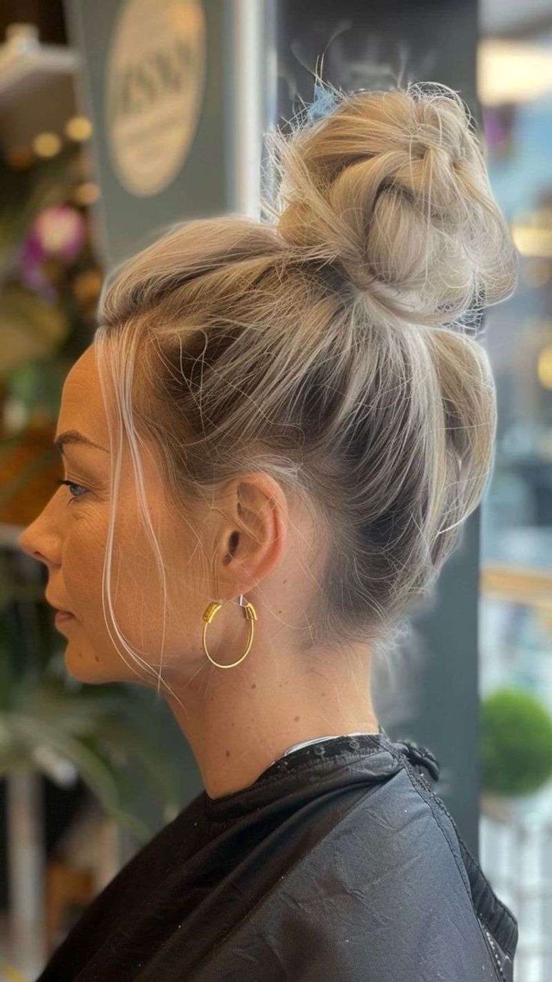 The Elegant Top Knot