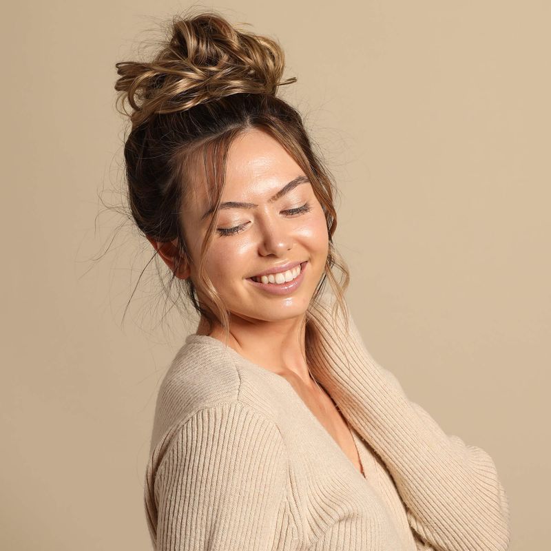 The Messy Top Knot